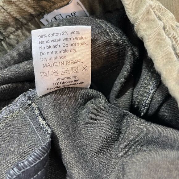 Bevy Flog - Shely Drawstring Pants - Green Camo - Picture 8 of 8